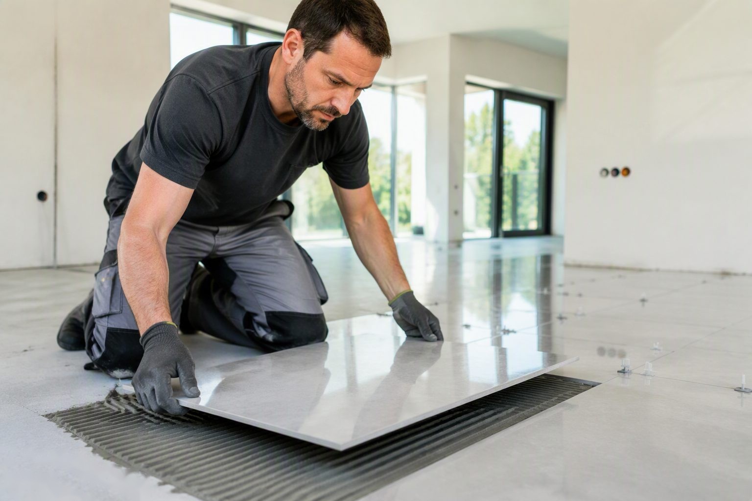 Floor Tiling — tiling workmanship