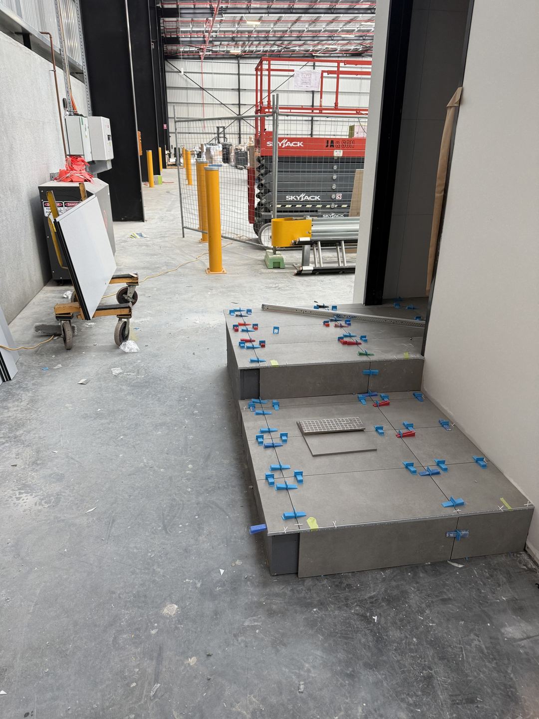 Commercial tiling — subcontract delivery