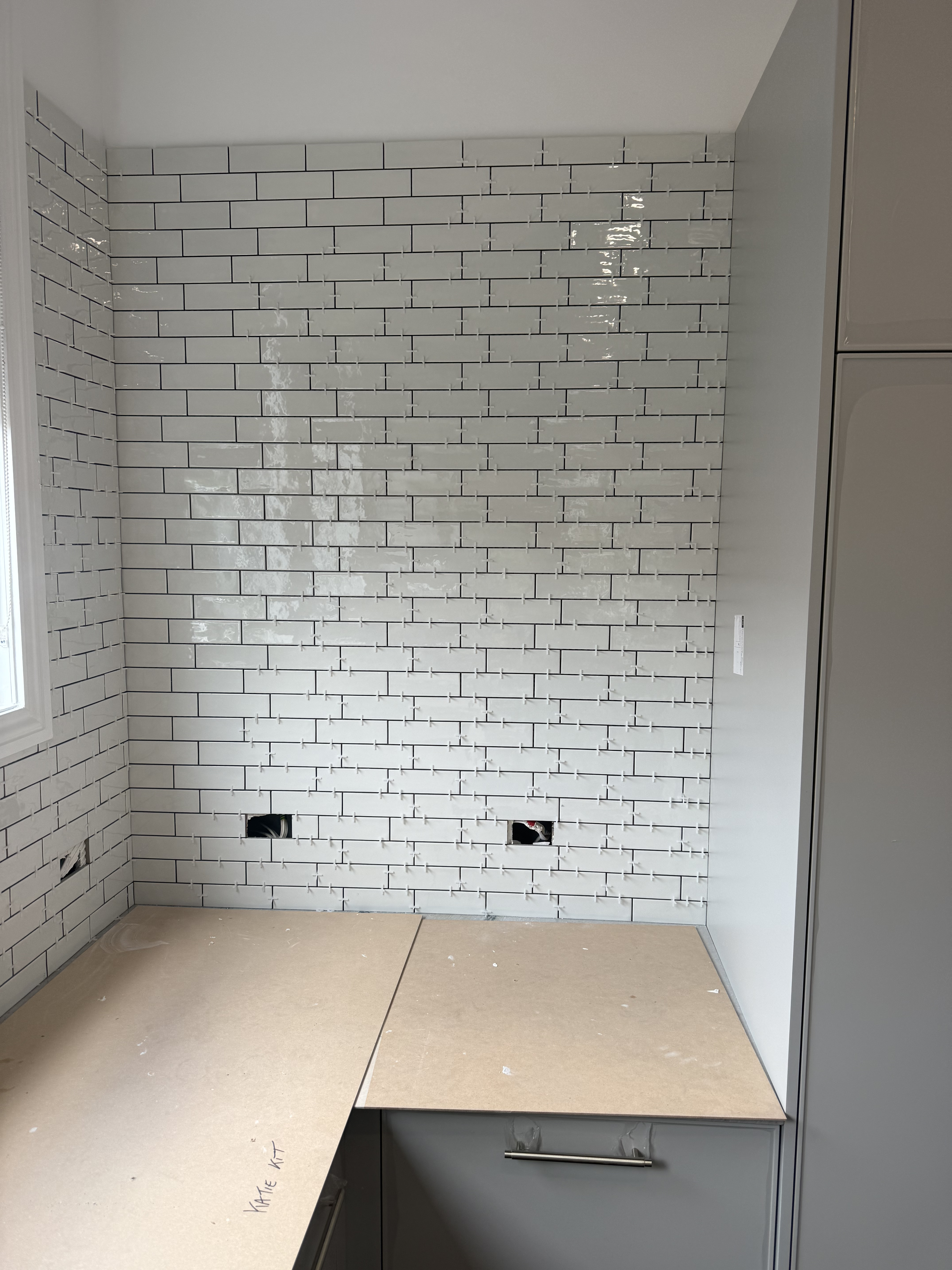 Bathroom shower tiling project in Melbourne, Victoria - gallery photo