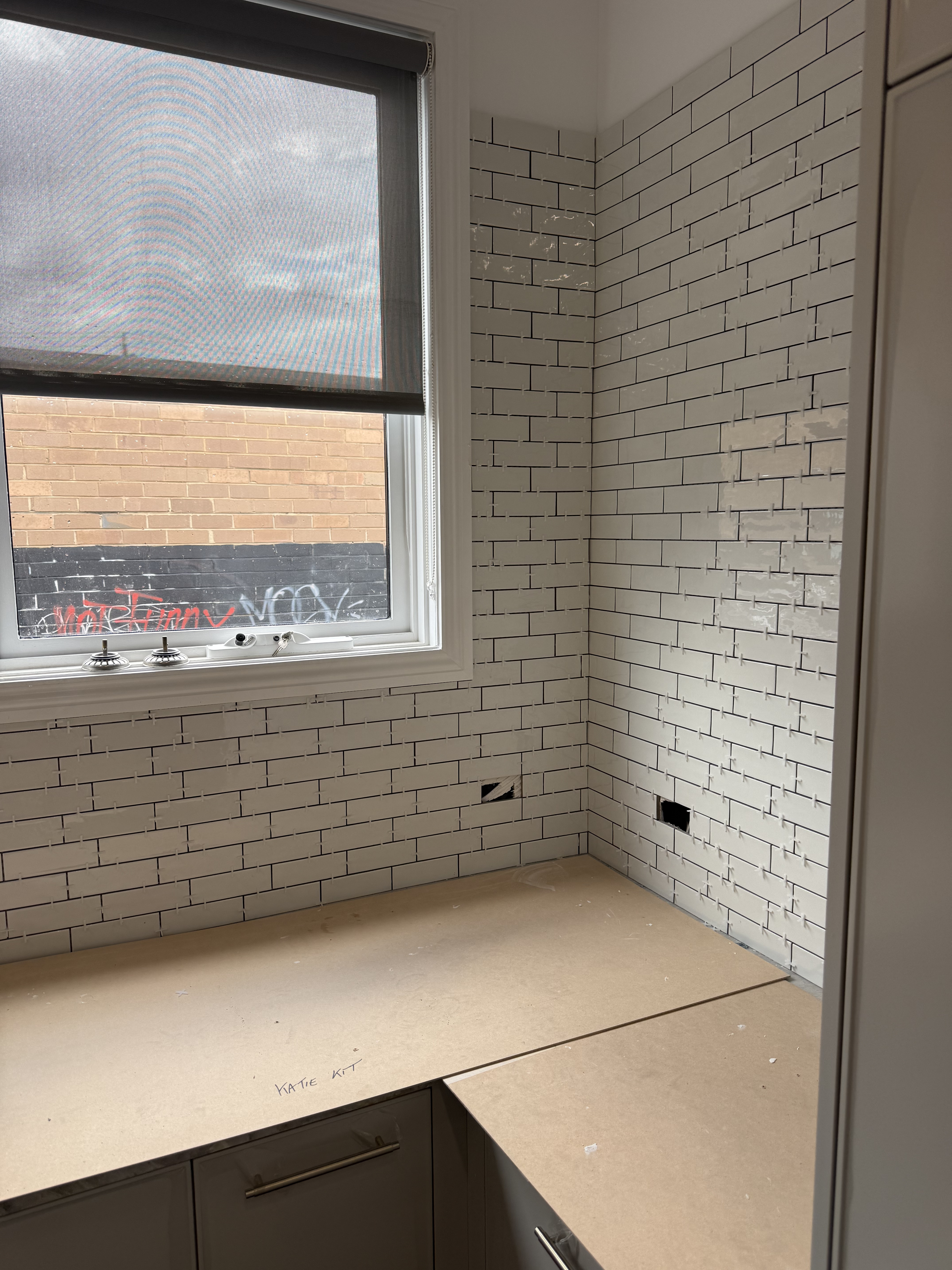 Bathroom shower tiling project in Melbourne, Victoria - gallery photo