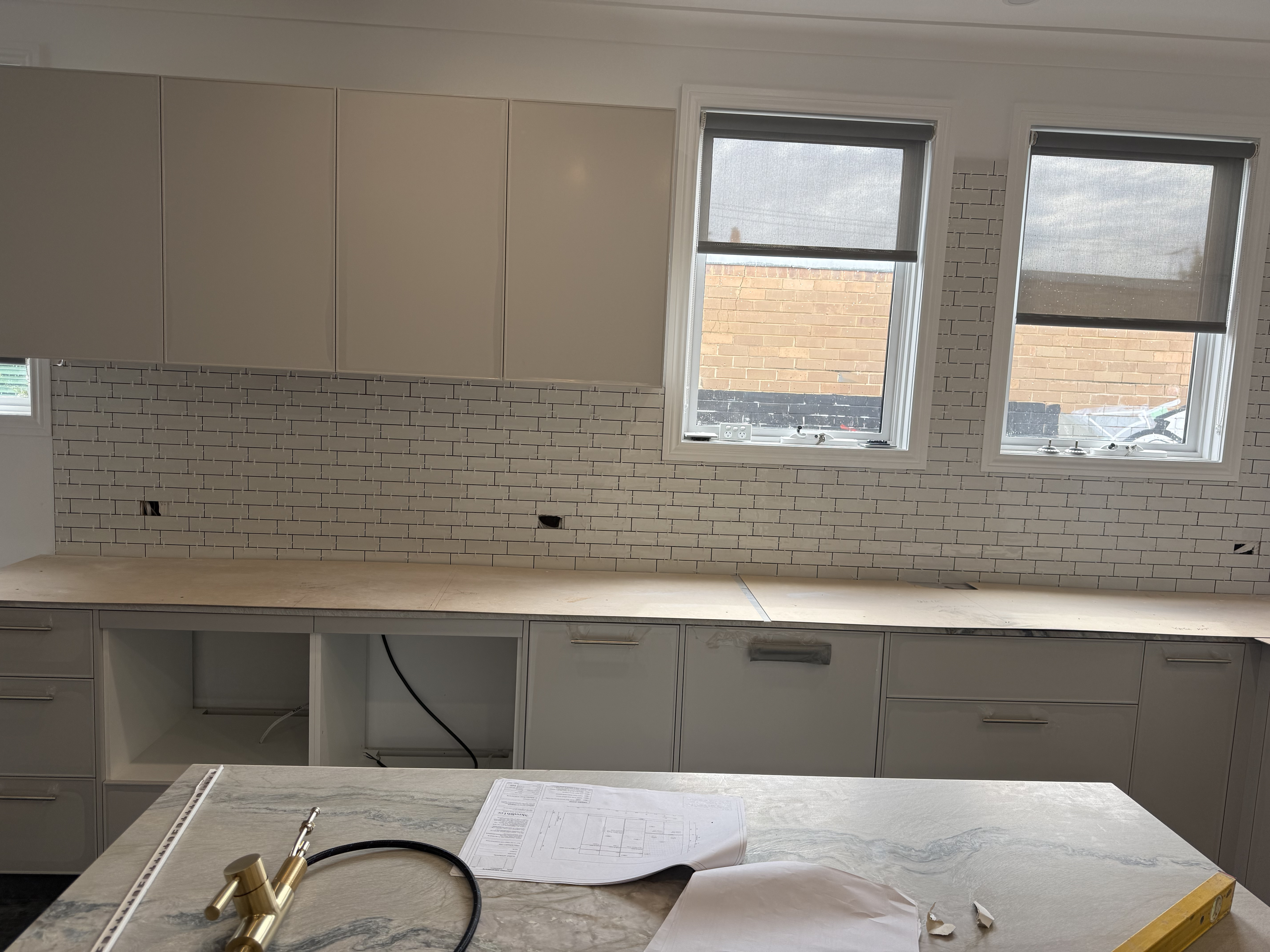 Bathroom shower tiling project in Melbourne, Victoria - gallery photo