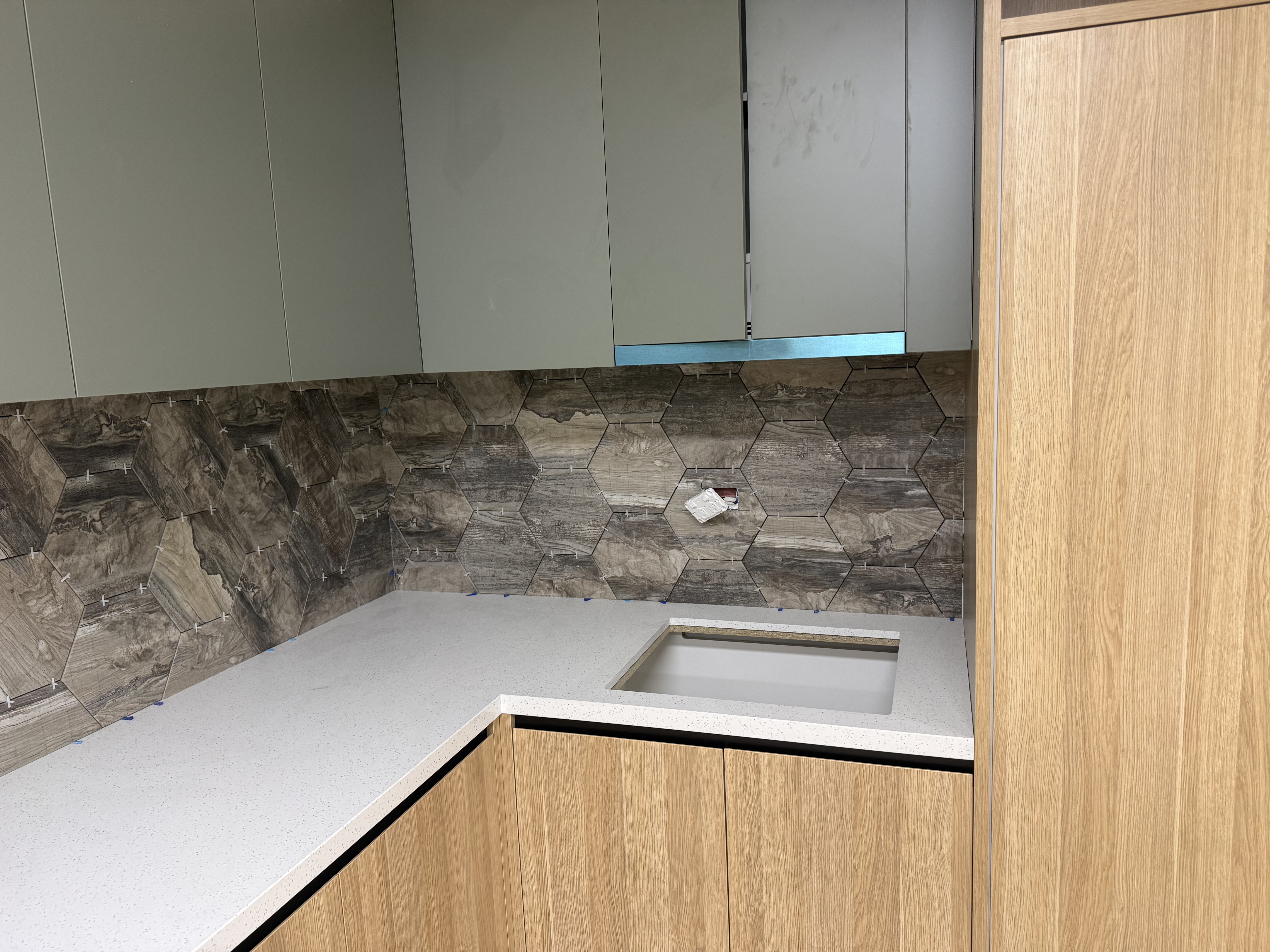 Stone Kitchen Splashback - gallery photo