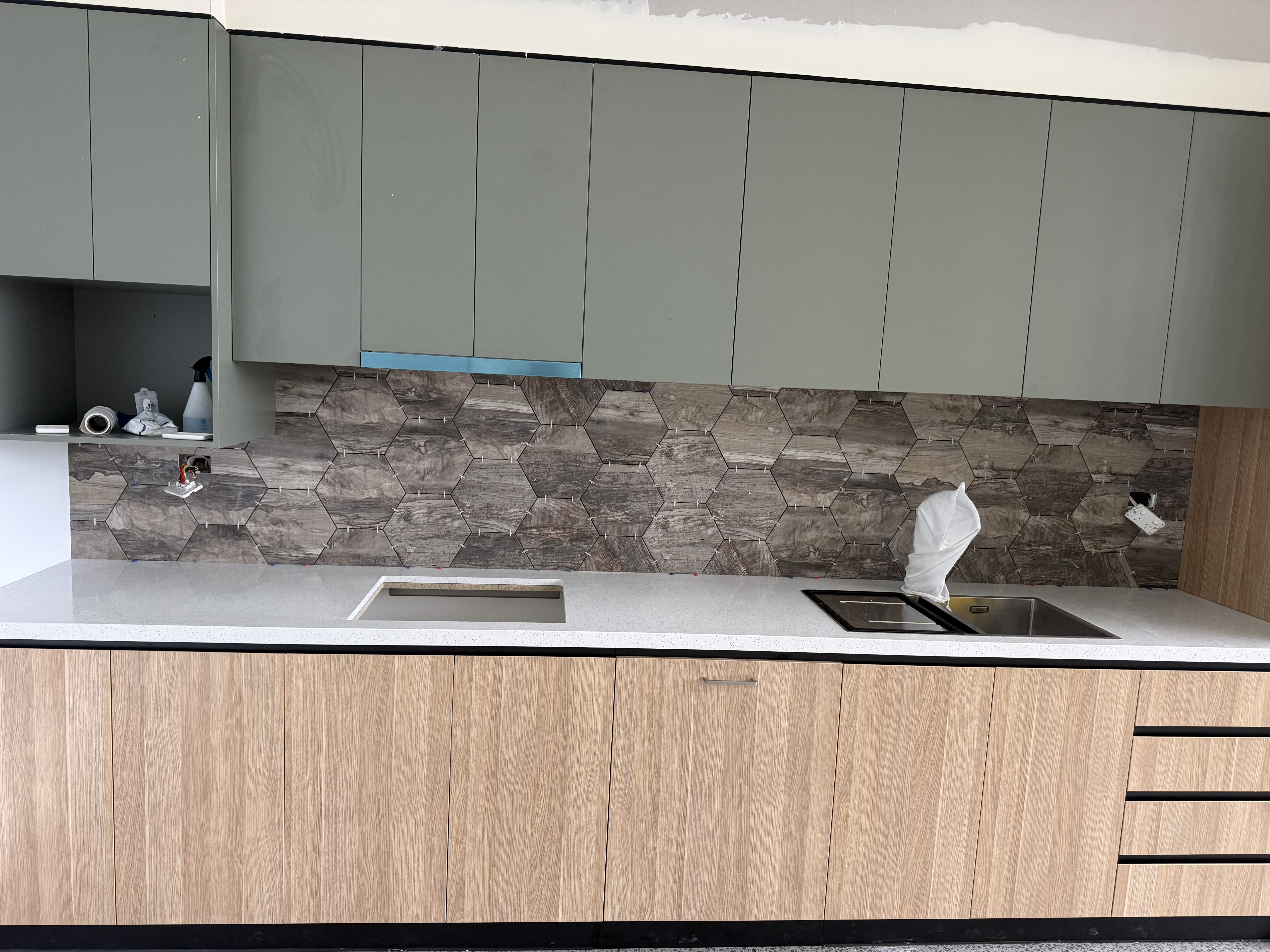 Stone Kitchen Splashback - gallery photo