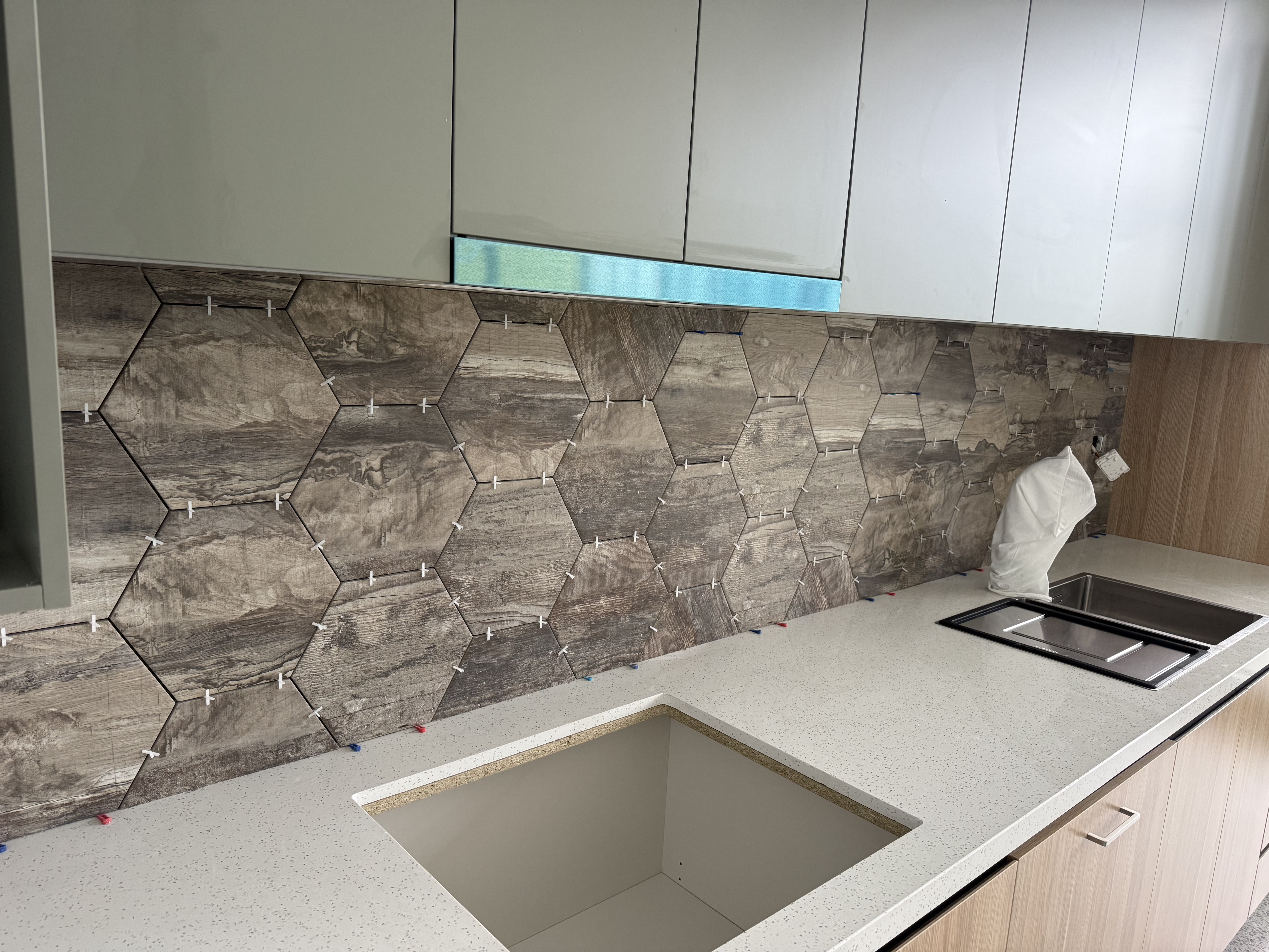 Stone Kitchen Splashback - gallery photo