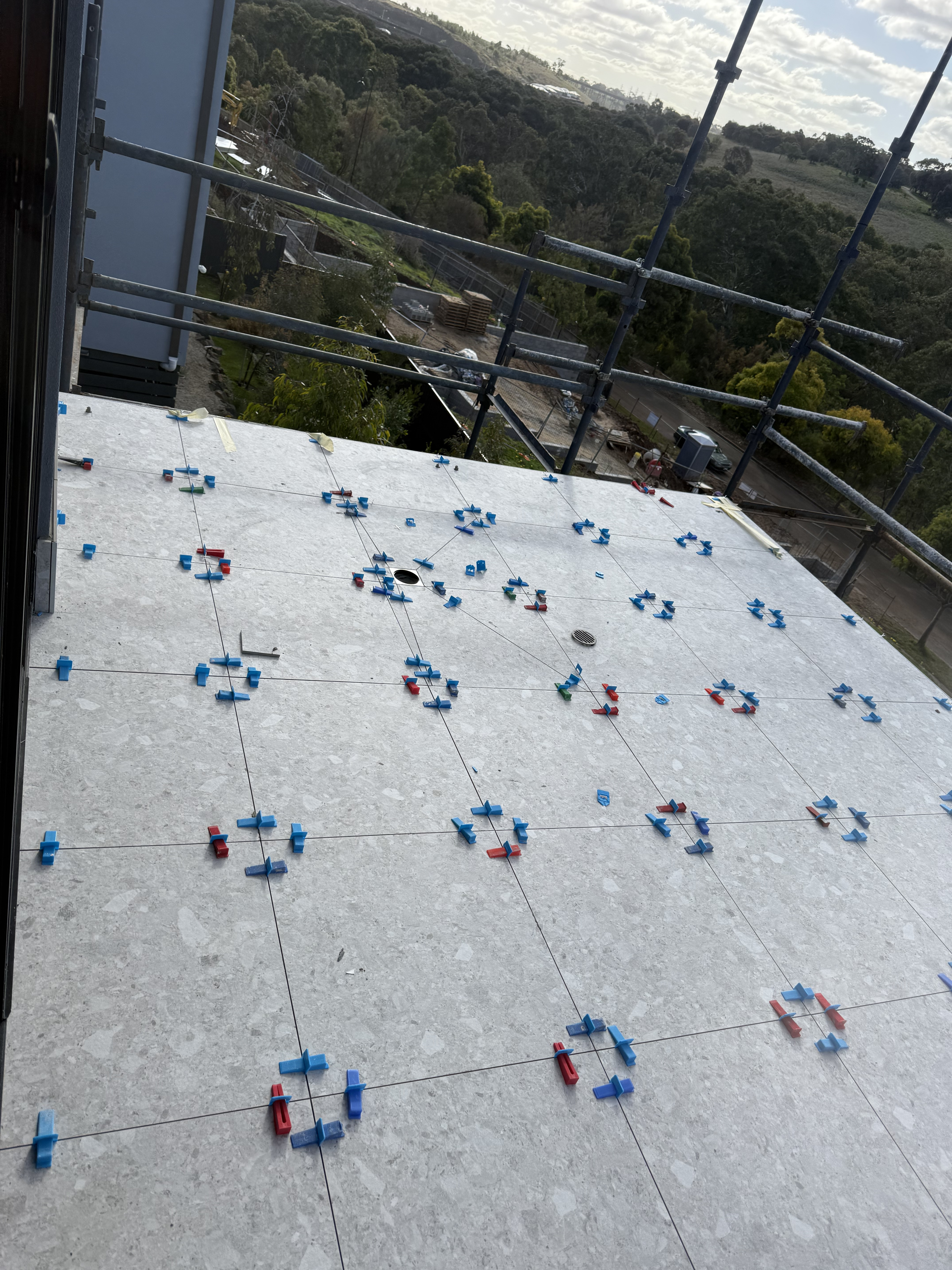 Outdoor balcony tiling in Melbourne, Victoria - gallery photo