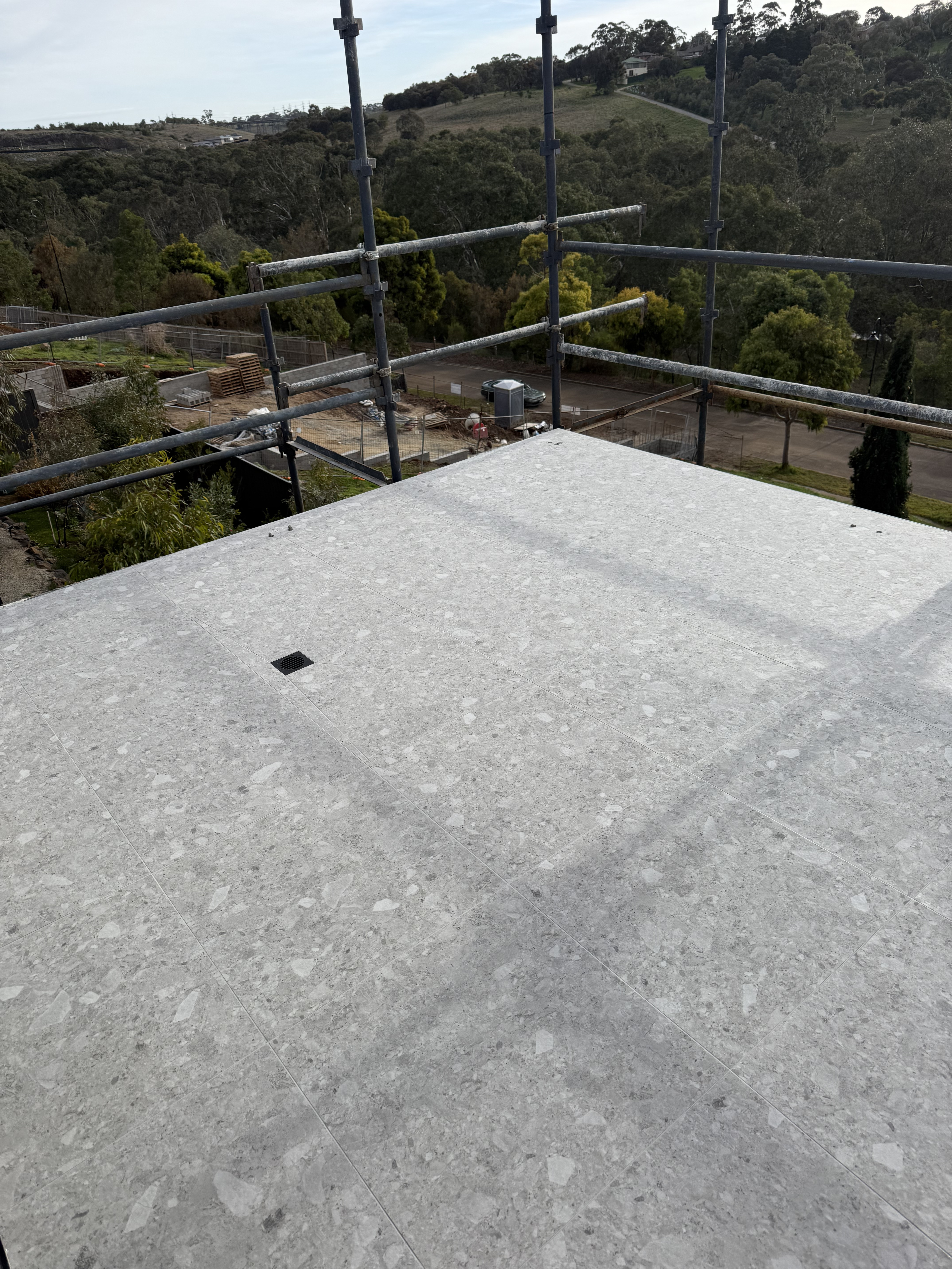 Outdoor balcony tiling in Melbourne, Victoria