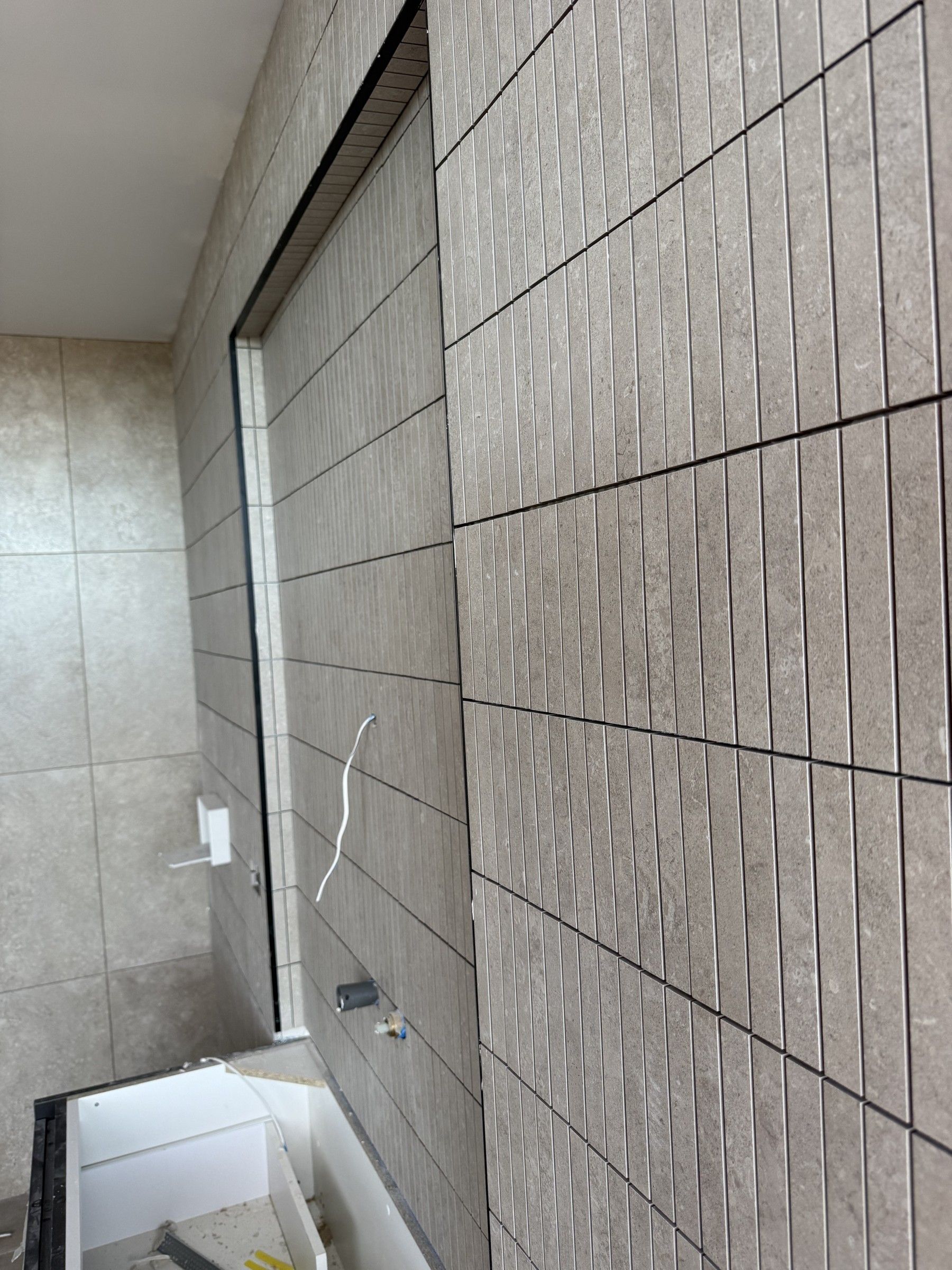 Balmoral Stone Paving and Stairwell Tiling - gallery photo
