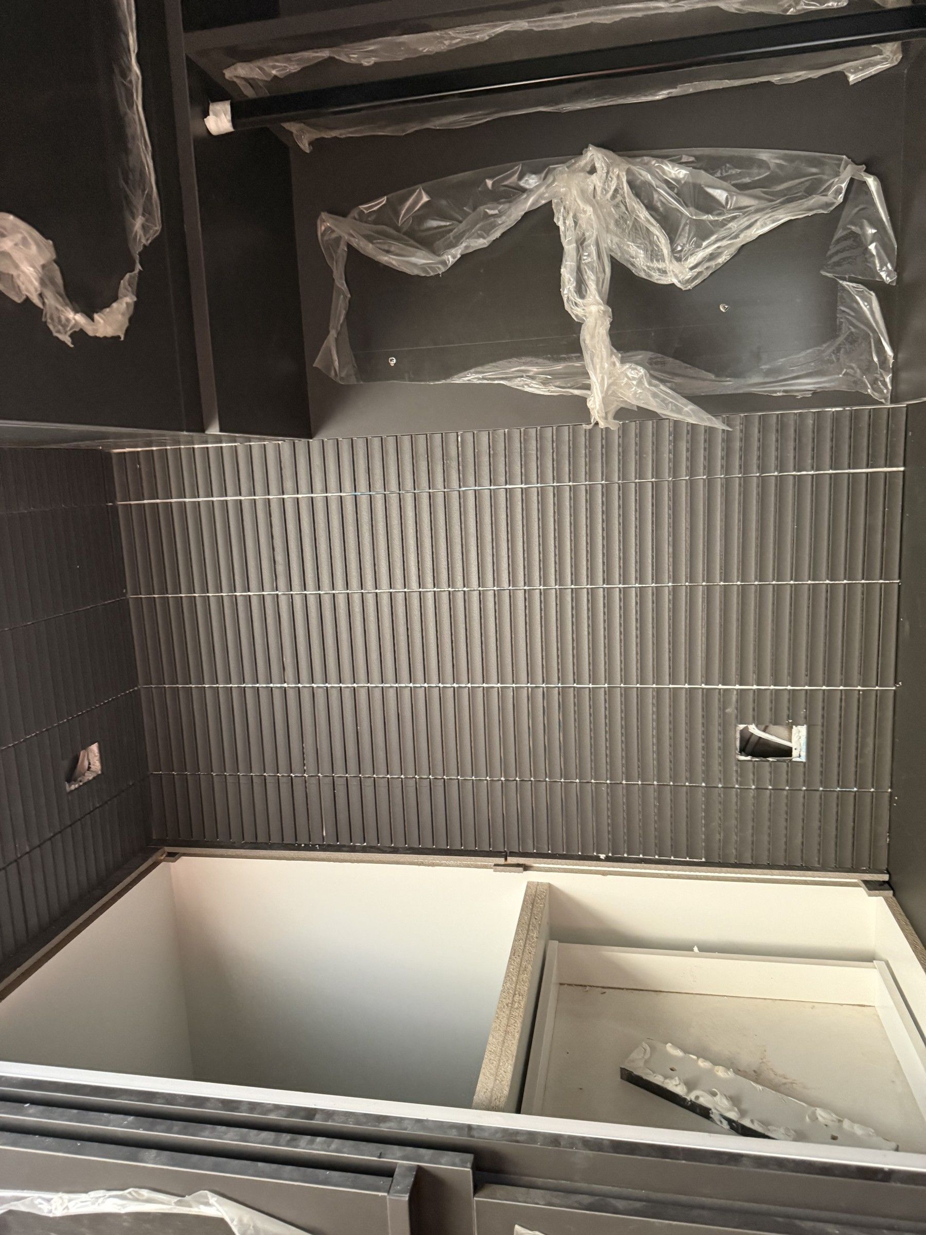 Balmoral Stone Paving and Stairwell Tiling - gallery photo