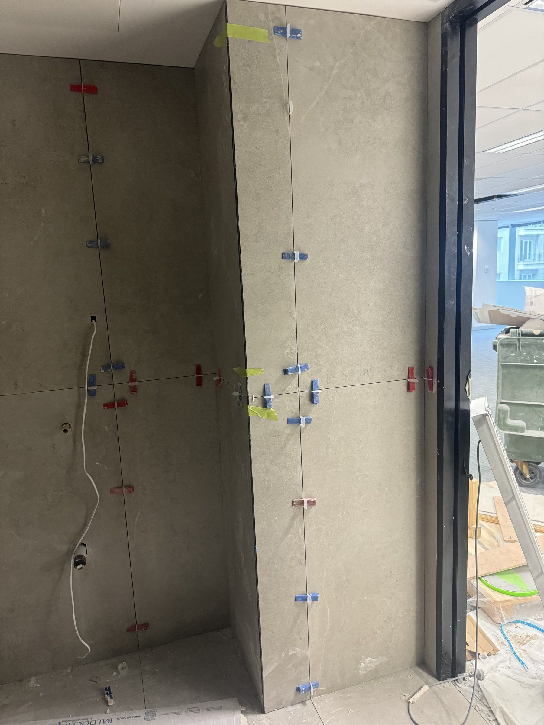 East Melbourne Bathroom Shower Tiling