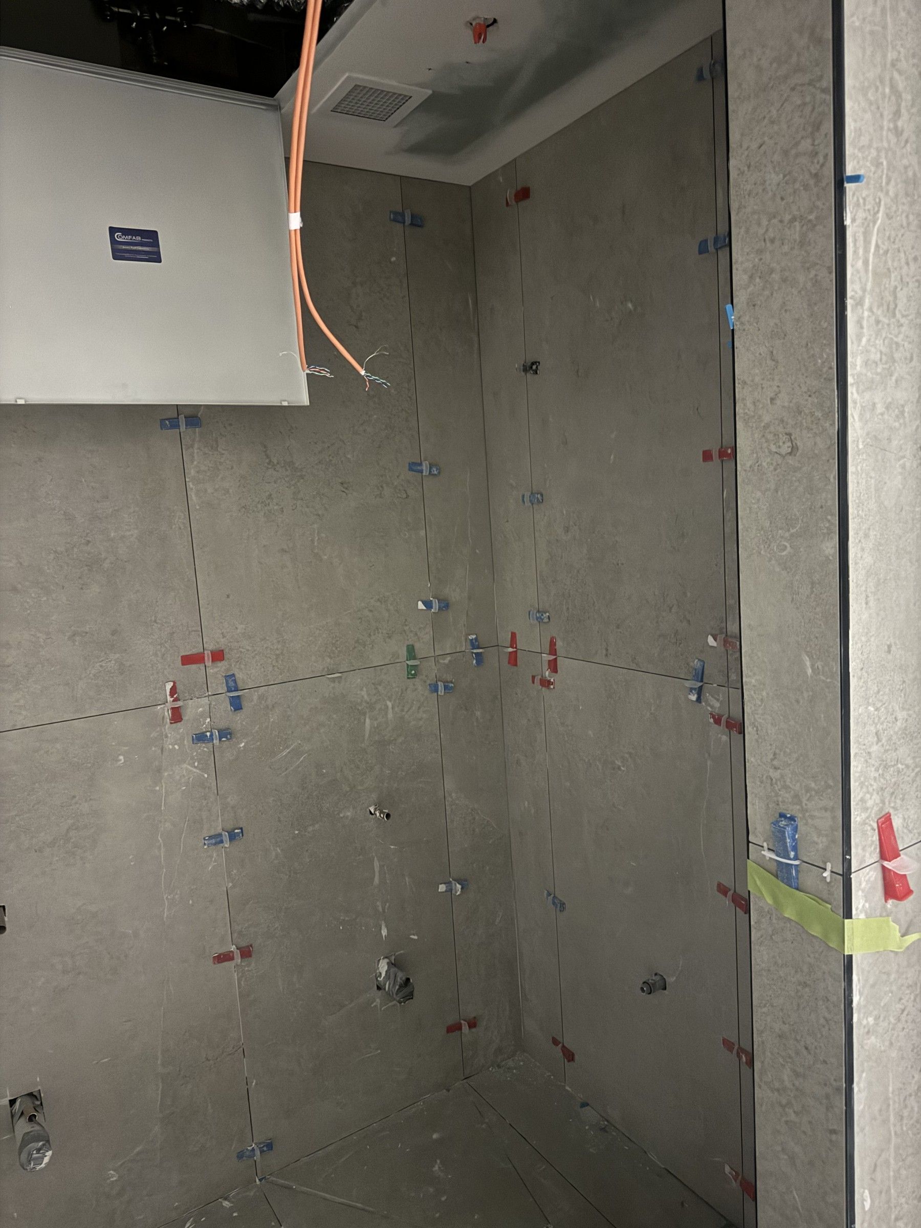 East Melbourne Bathroom Shower Tiling - gallery photo