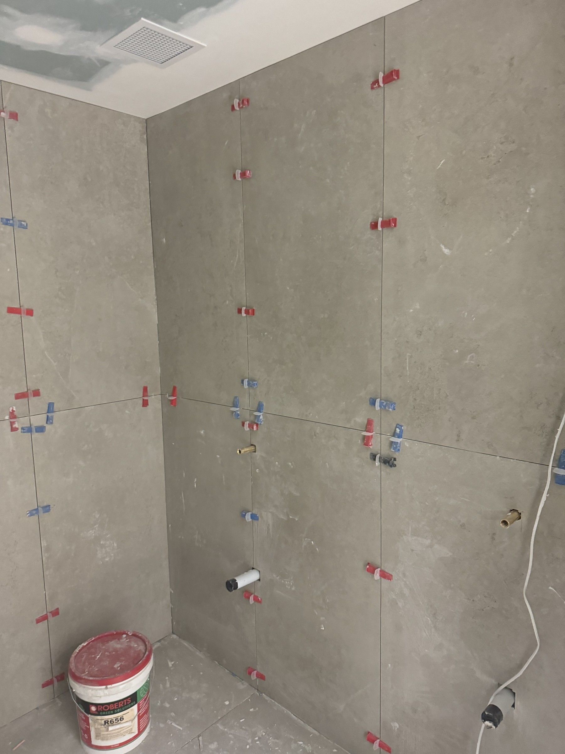 East Melbourne Bathroom Shower Tiling - gallery photo