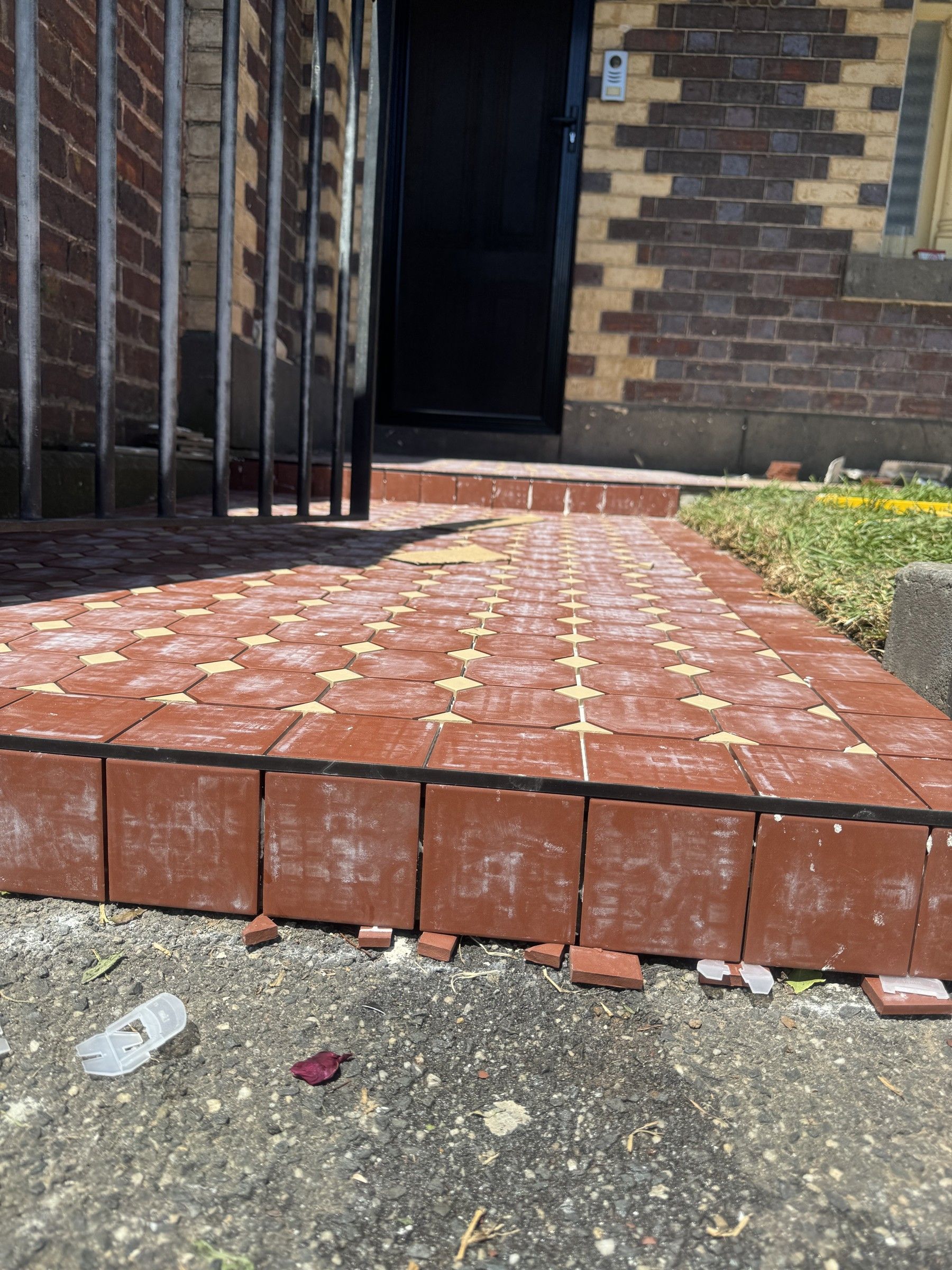 Fitzroy North Entrance Step Tiling - gallery photo