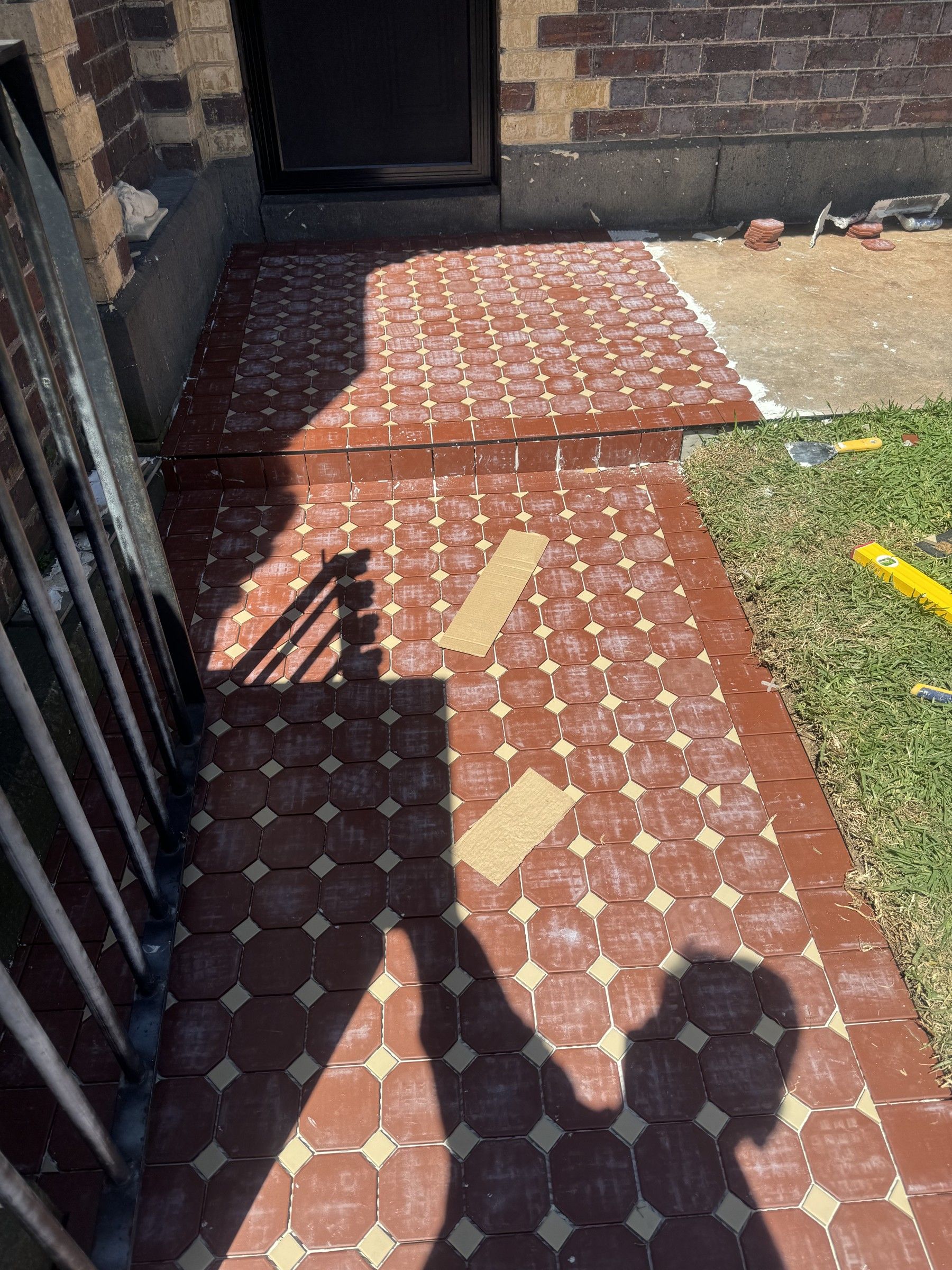 Fitzroy North Entrance Step Tiling - gallery photo