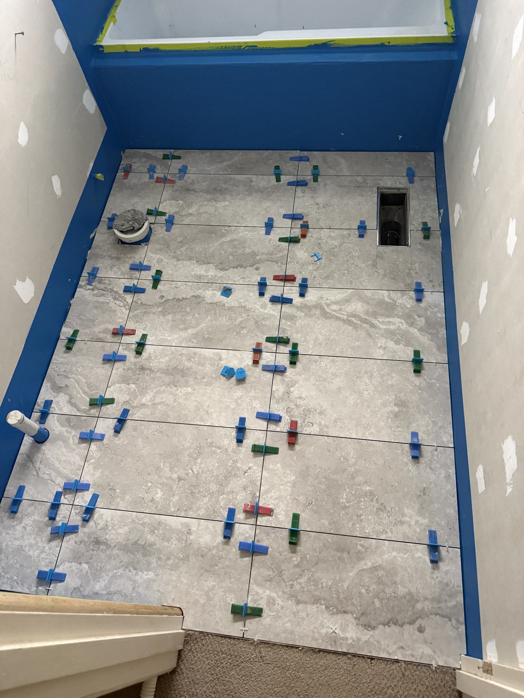 Kilsyth Bathroom Floor Tiling