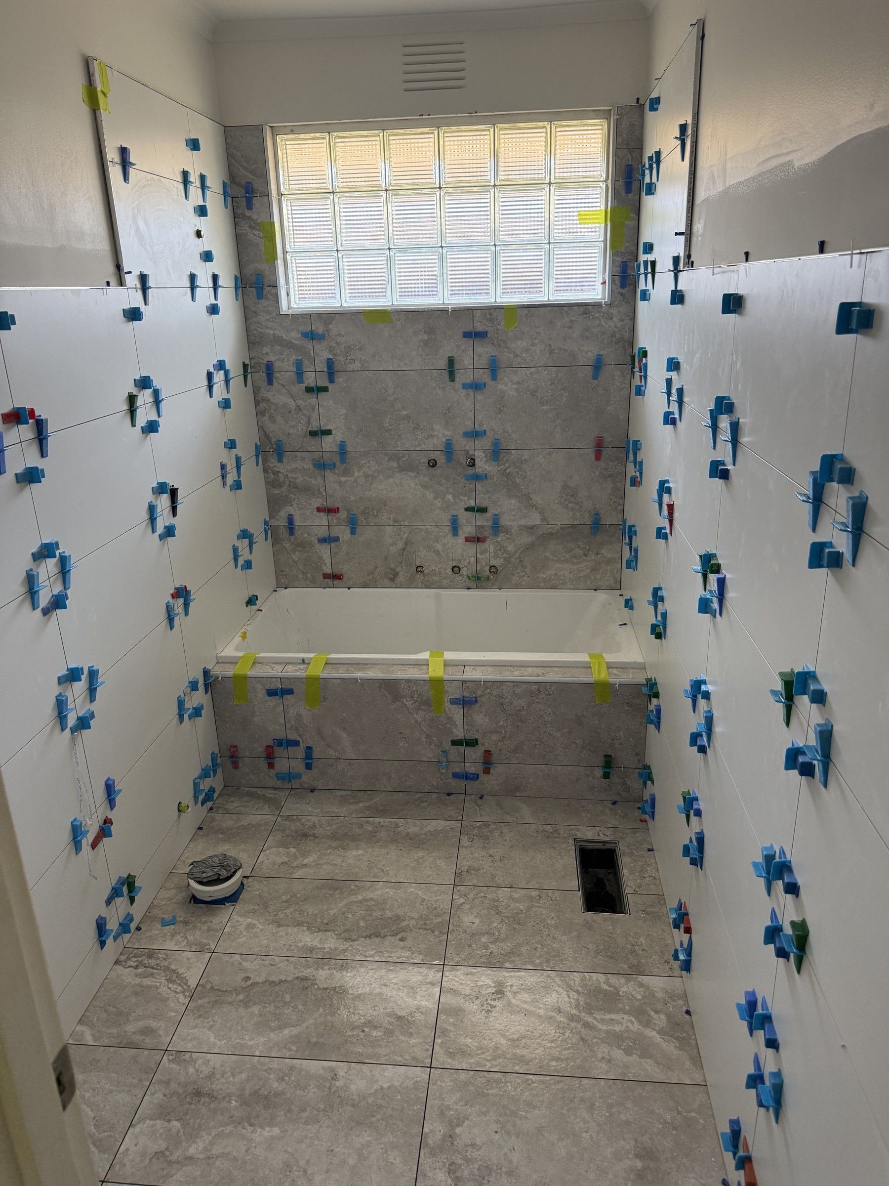 Kilsyth Bathroom Floor Tiling - gallery photo