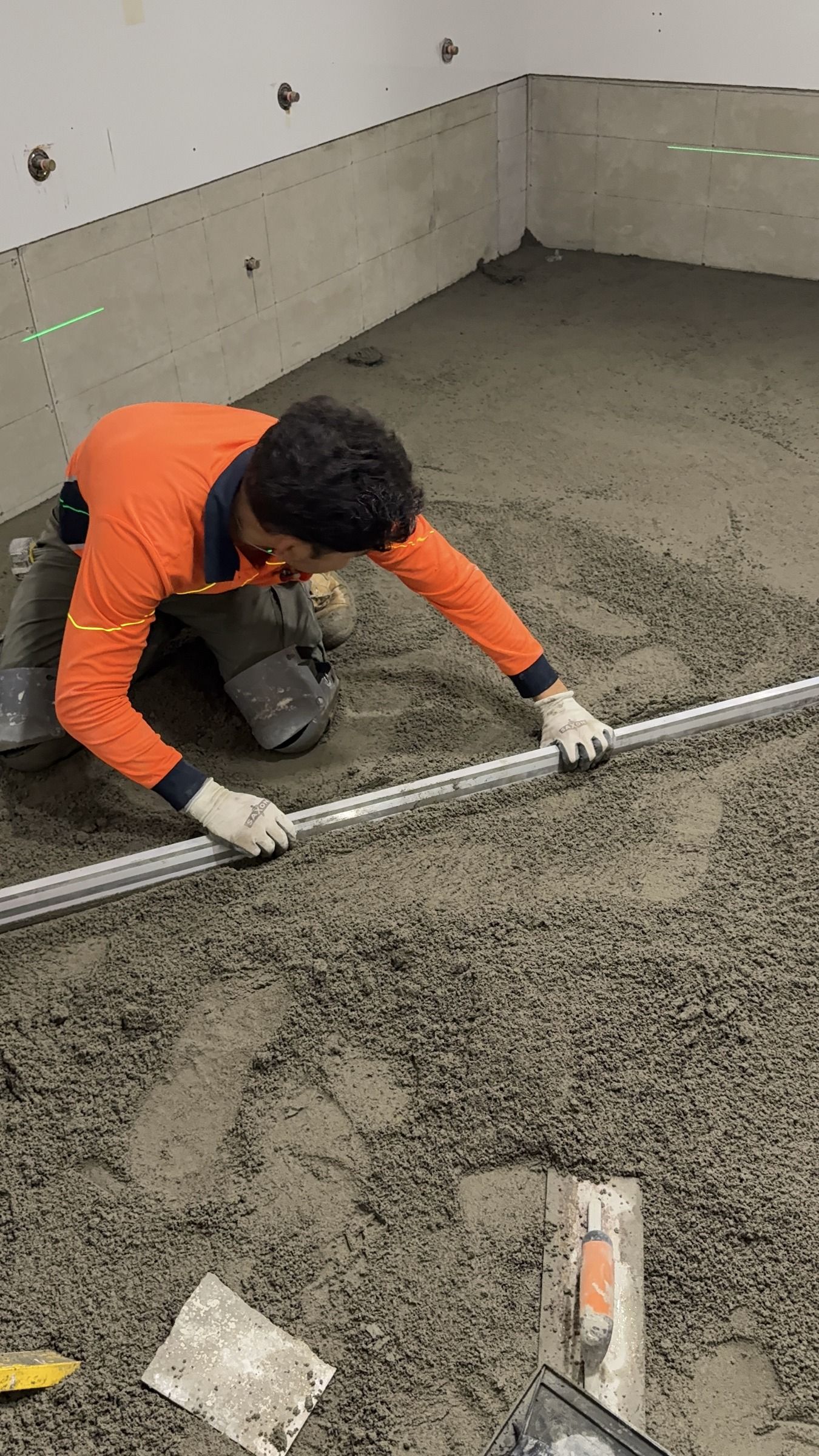 Newstead Screed Substrate Preparation - gallery photo