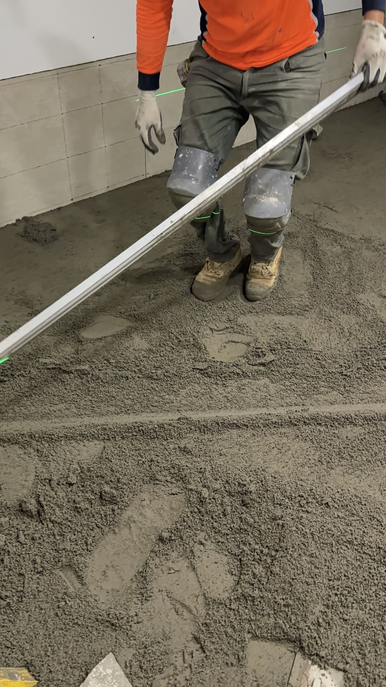 Newstead Screed Substrate Preparation - gallery photo