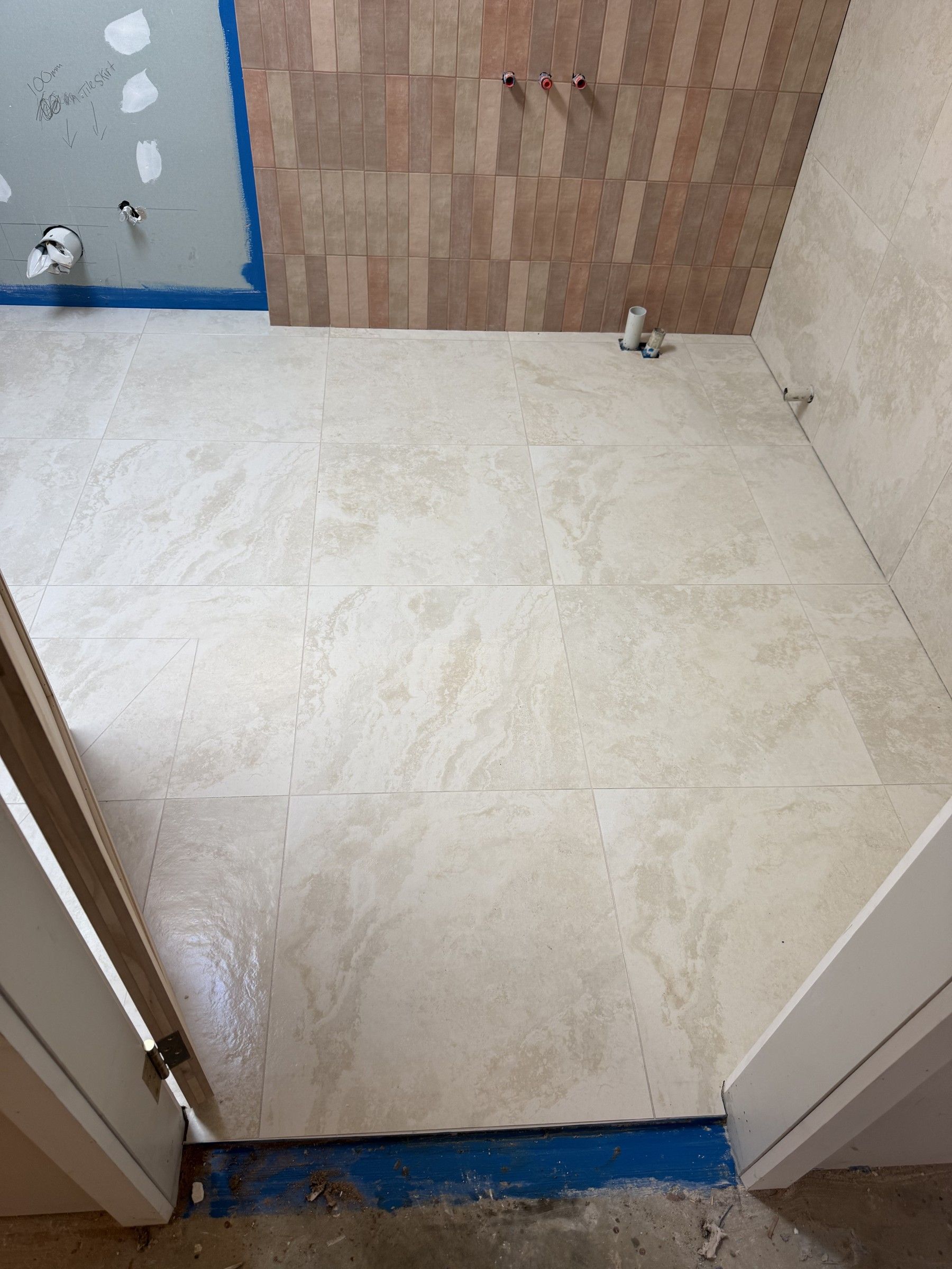 Patterson Lakes Kitchen Floor Tiling - gallery photo